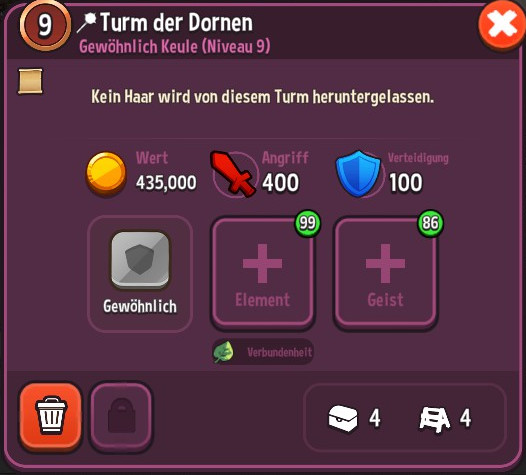Ansicht des Gegenstandes in Rohform